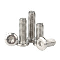 304 Stainless Steel M4 M5 M6 M8 Flat Head Chamfered Hex Socket Machine Screws for Assemble Furniture